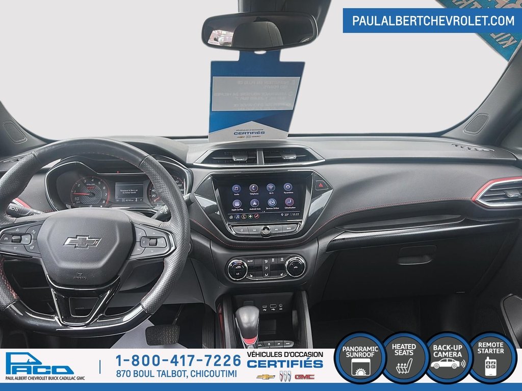 2022 Chevrolet Trailblazer AWD 4DR RS in Chicoutimi, Quebec - 10 - w1024h768px