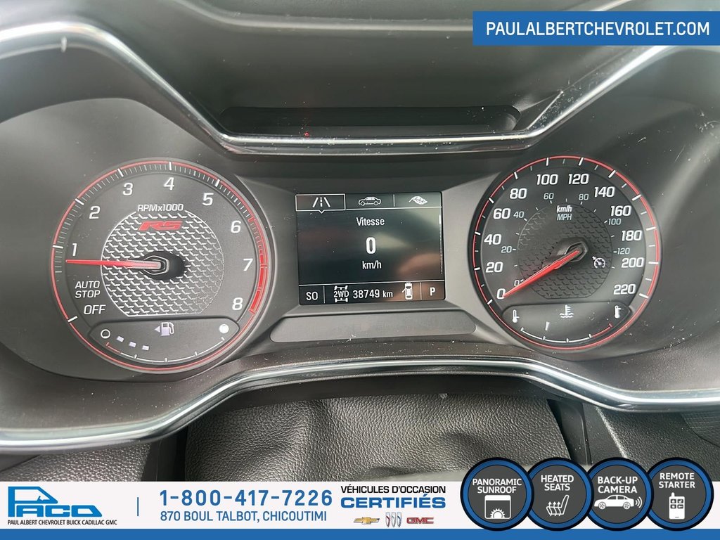 2022 Chevrolet Trailblazer AWD 4DR RS in Chicoutimi, Quebec - 13 - w1024h768px