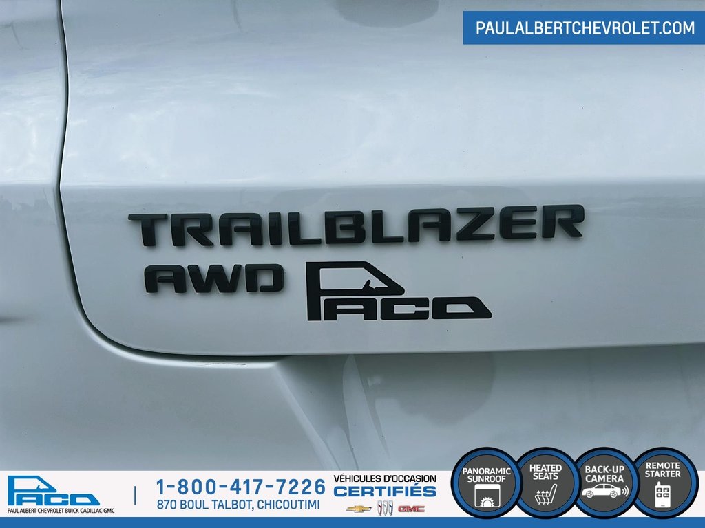 2022 Chevrolet Trailblazer AWD 4DR RS in Chicoutimi, Quebec - 16 - w1024h768px
