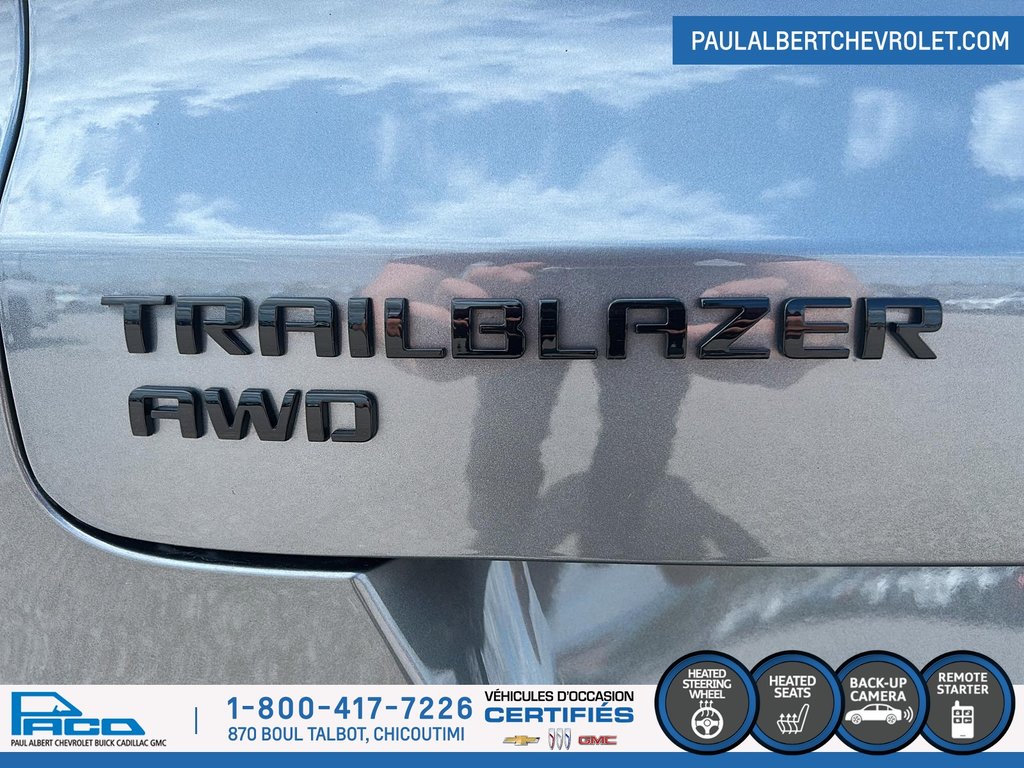 Chevrolet Trailblazer AWD 4DR RS 2022 à Chicoutimi, Québec - 16 - w1024h768px