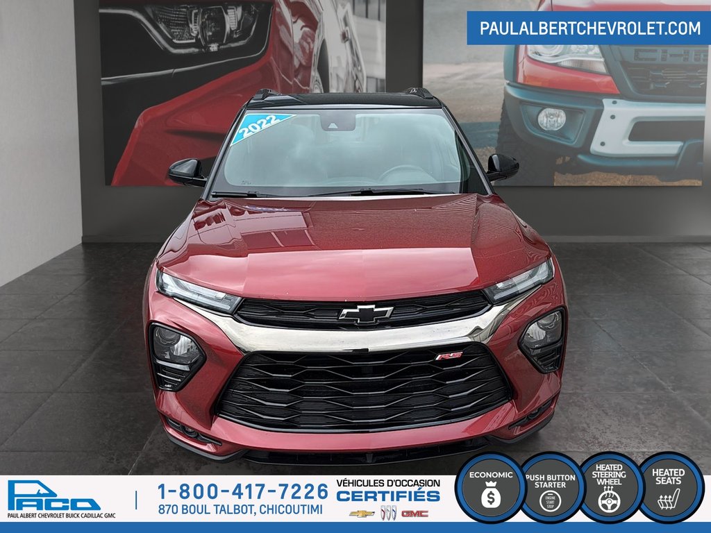Chevrolet TRAILBLAZER AWD 4DR RS 2022 à Chicoutimi, Québec - 2 - w1024h768px