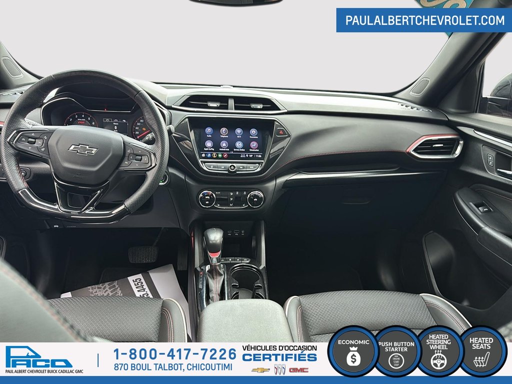 Chevrolet TRAILBLAZER AWD 4DR RS 2022 à Chicoutimi, Québec - 10 - w1024h768px