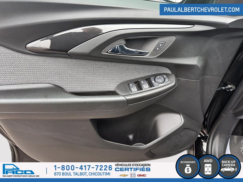 Chevrolet TRAILBLAZER AWD 4DR LS 2022 à Chicoutimi, Québec - 11 - w1024h768px