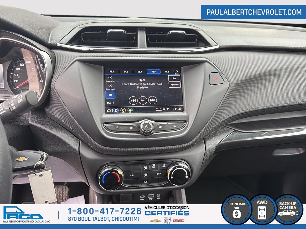 Chevrolet TRAILBLAZER AWD 4DR LS 2022 à Chicoutimi, Québec - 14 - w1024h768px