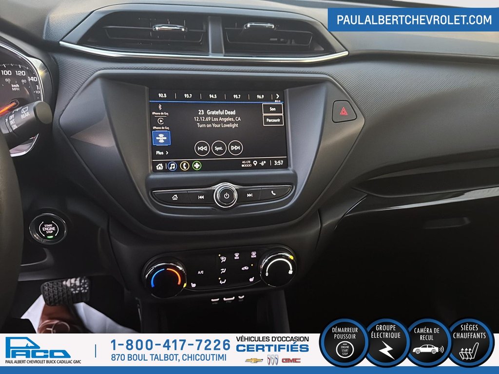 Chevrolet TRAILBLAZER FWD 4DR LT 2022 à Chicoutimi, Québec - 13 - w1024h768px