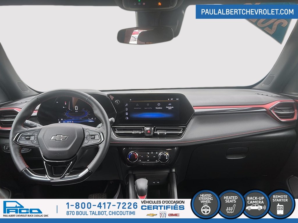 Chevrolet TRAILBLAZER AWD 4DR RS 2025 à Chicoutimi, Québec - 10 - w1024h768px
