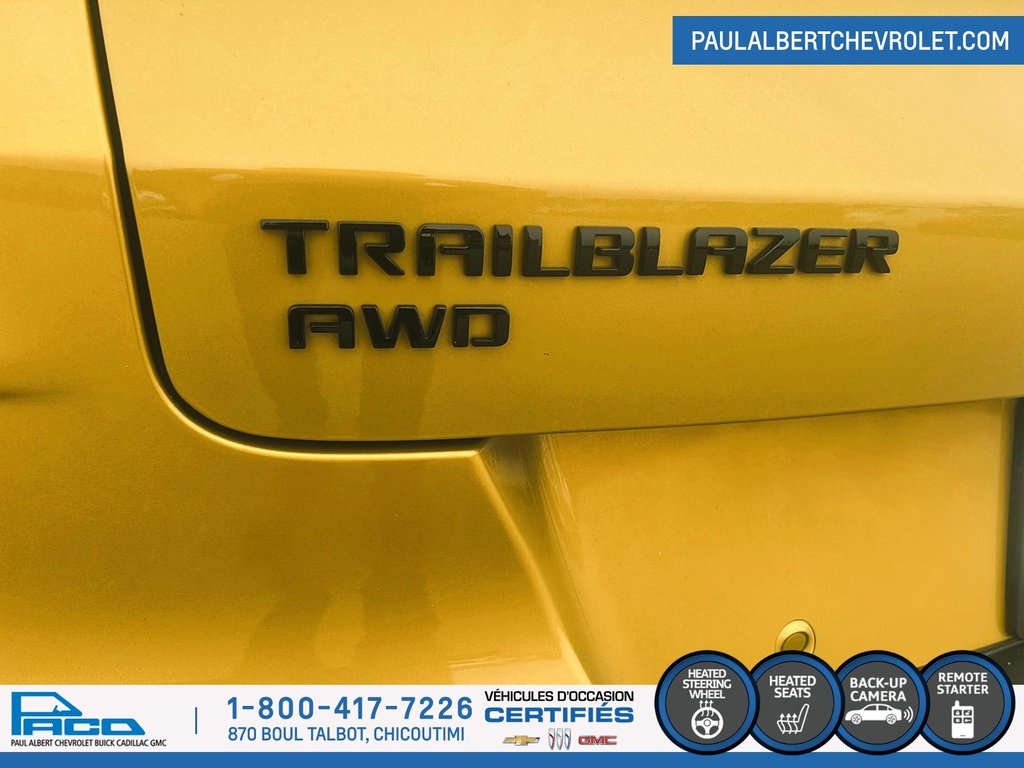 Chevrolet TRAILBLAZER AWD 4DR RS 2025 à Chicoutimi, Québec - 16 - w1024h768px