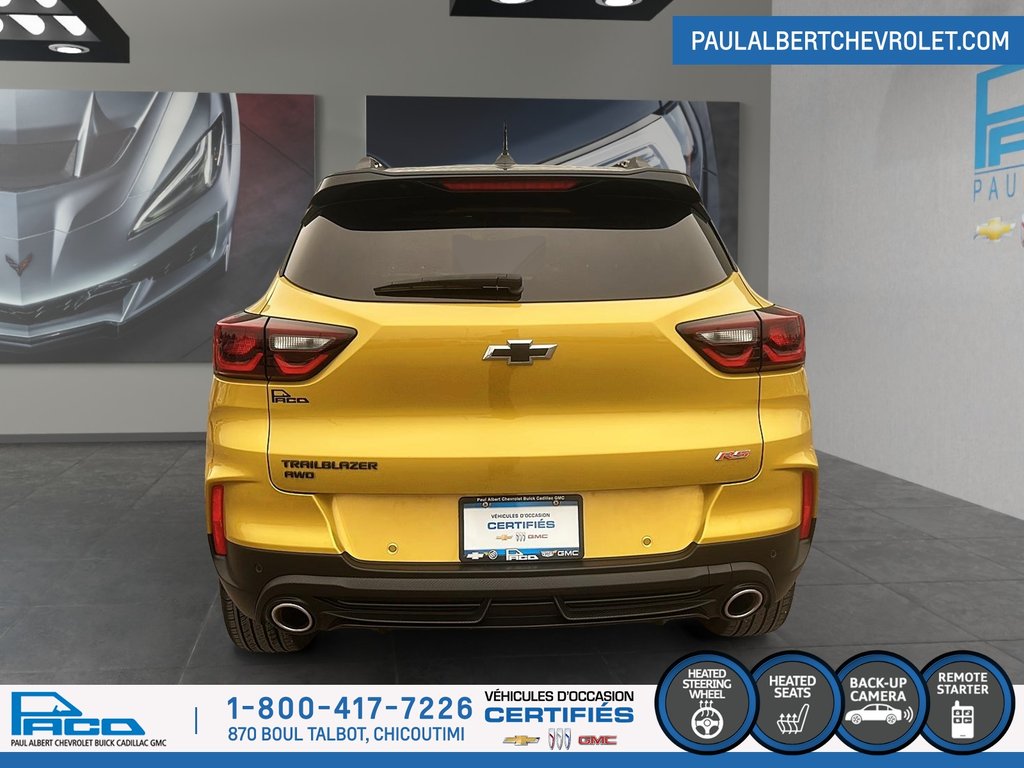 Chevrolet TRAILBLAZER AWD 4DR RS 2025 à Chicoutimi, Québec - 3 - w1024h768px