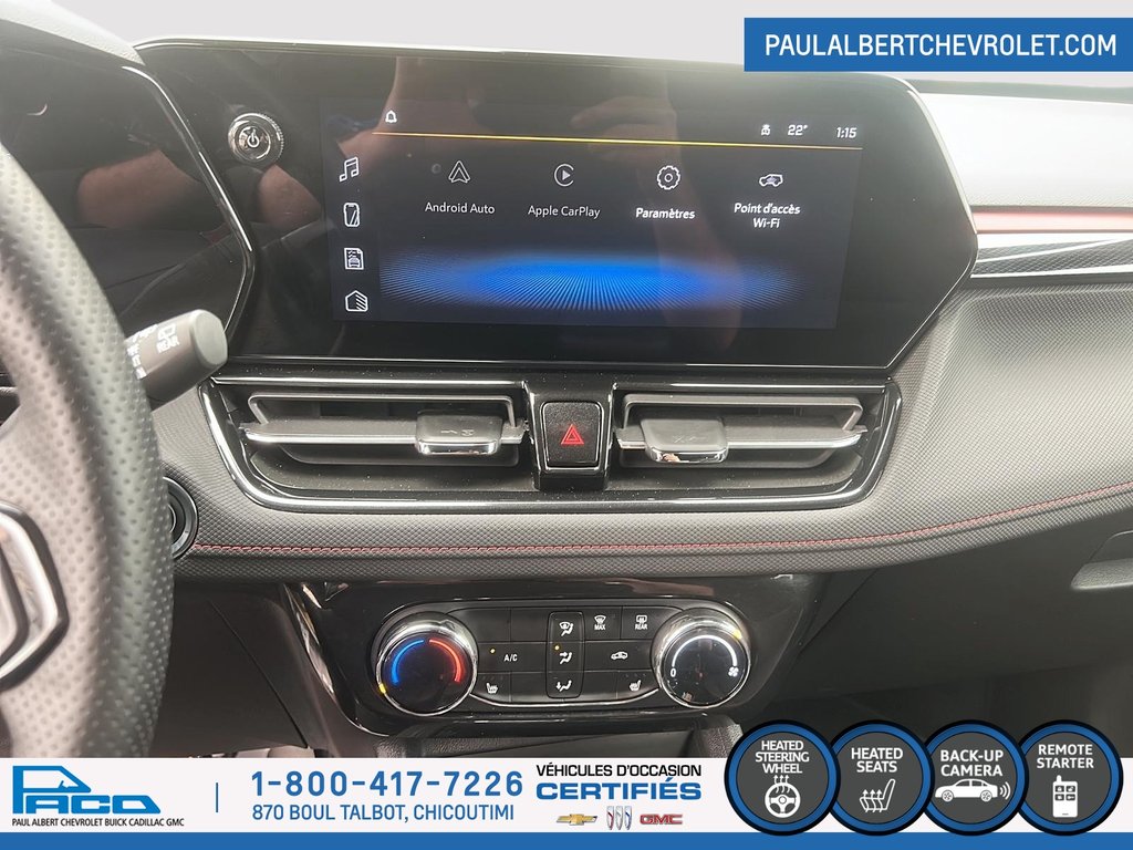 Chevrolet TRAILBLAZER AWD 4DR RS 2025 à Chicoutimi, Québec - 18 - w1024h768px