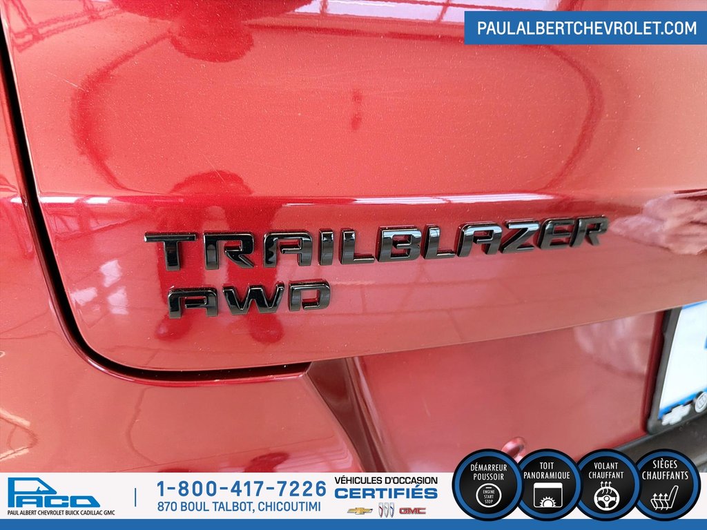 Chevrolet TRAILBLAZER AWD 4DR RS 2025 à Chicoutimi, Québec - 16 - w1024h768px