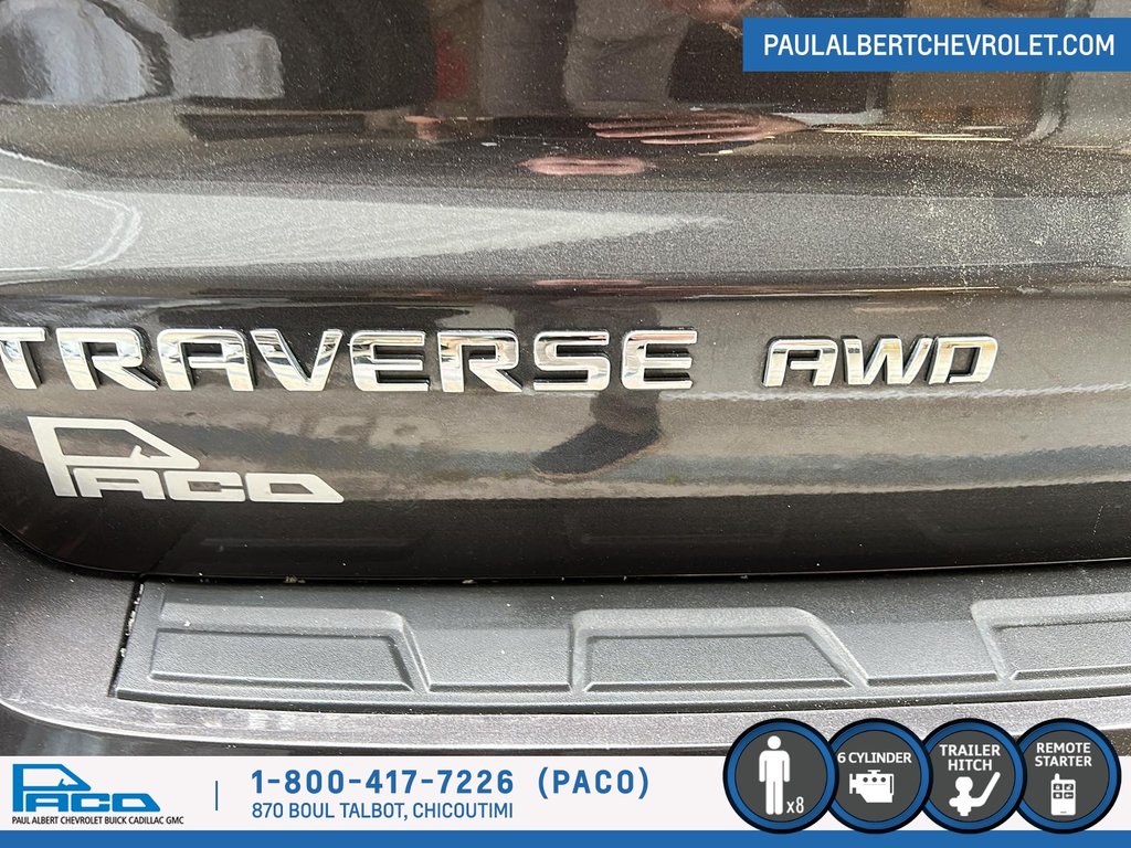2017 Chevrolet Traverse AWD 4DR LT W/1LT in Chicoutimi, Quebec - 16 - w1024h768px