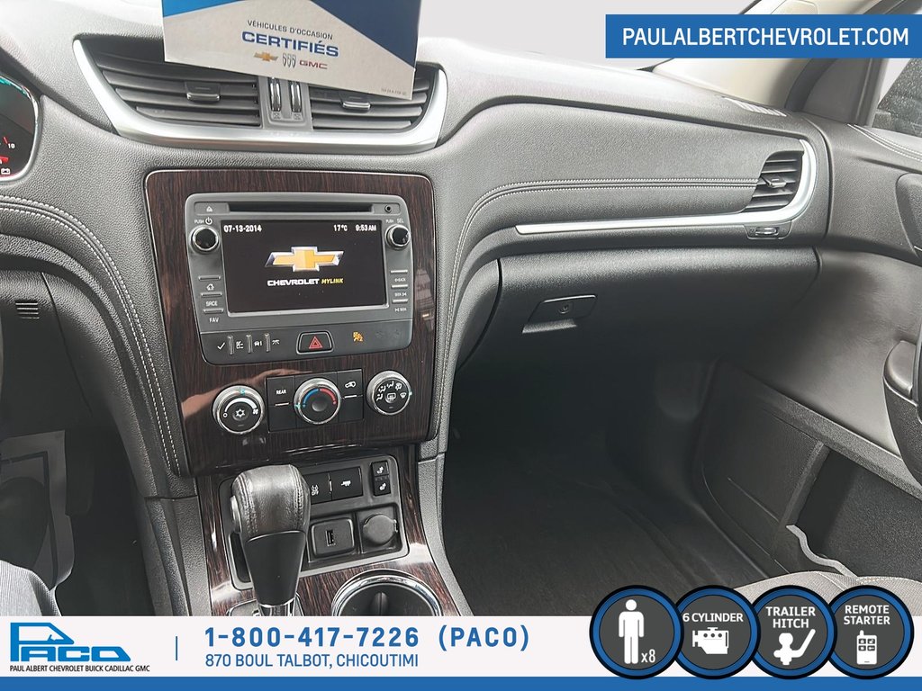 2017 Chevrolet Traverse AWD 4DR LT W/1LT in Chicoutimi, Quebec - 14 - w1024h768px