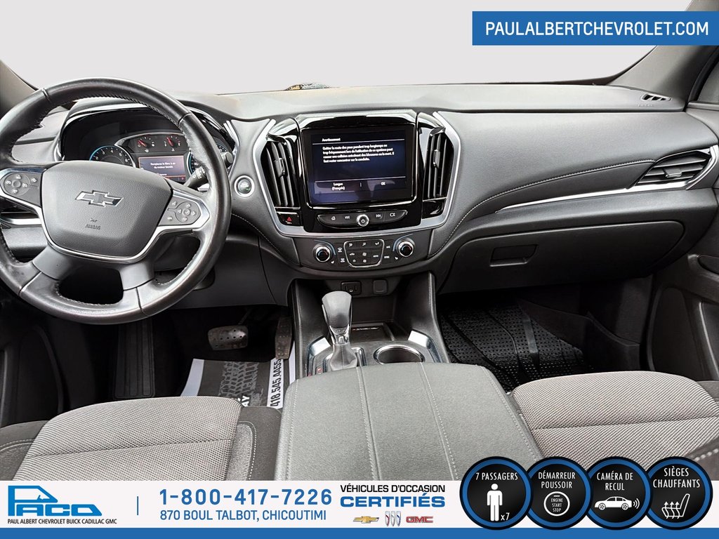 2022 Chevrolet TRAVERSE AWD 4DR LT CLOTH W/1LT in Chicoutimi, Quebec - 10 - w1024h768px