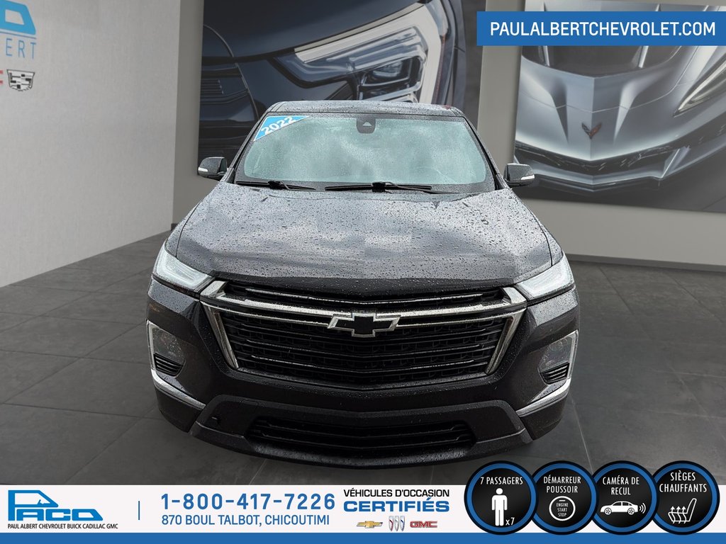 2022 Chevrolet TRAVERSE AWD 4DR LT CLOTH W/1LT in Chicoutimi, Quebec - 2 - w1024h768px