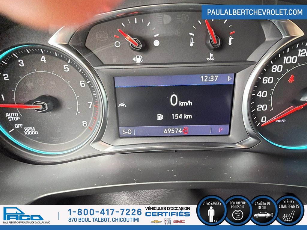 2022 Chevrolet TRAVERSE AWD 4DR LT CLOTH W/1LT in Chicoutimi, Quebec - 13 - w1024h768px