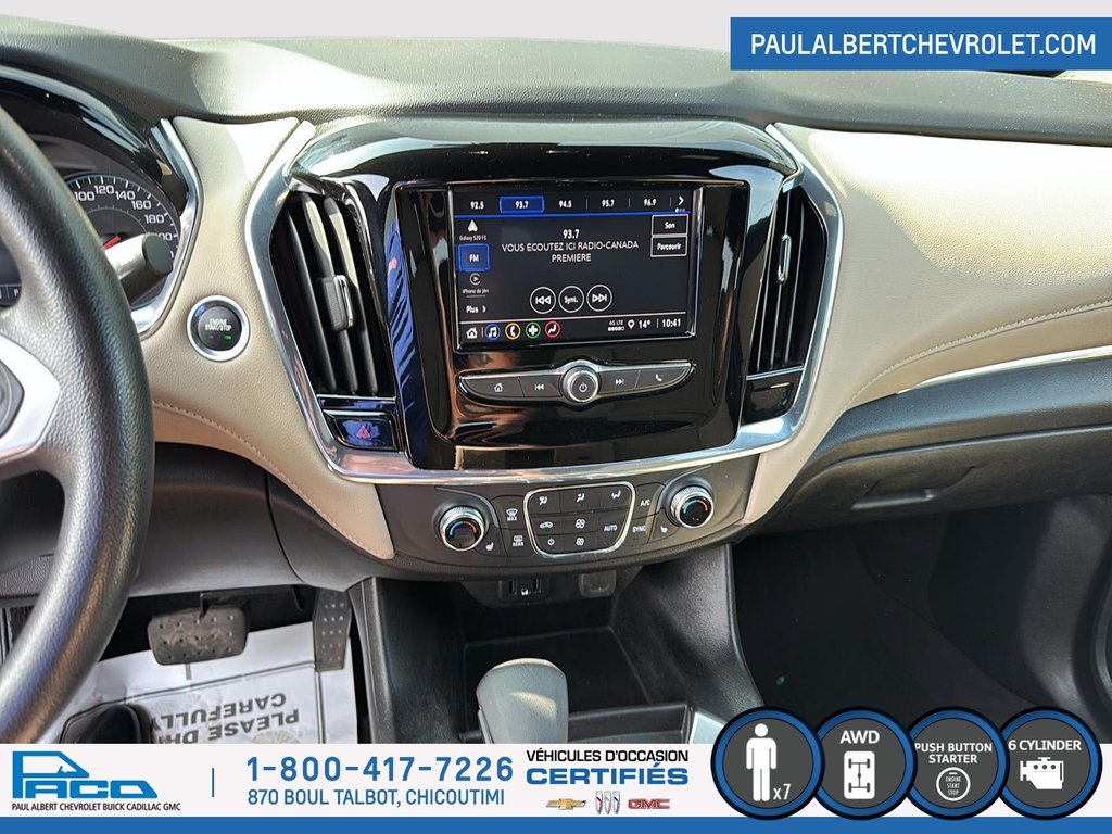 2023 Chevrolet Traverse AWD AWD 4DR LS W/1LS in Chicoutimi, Quebec - 14 - w1024h768px