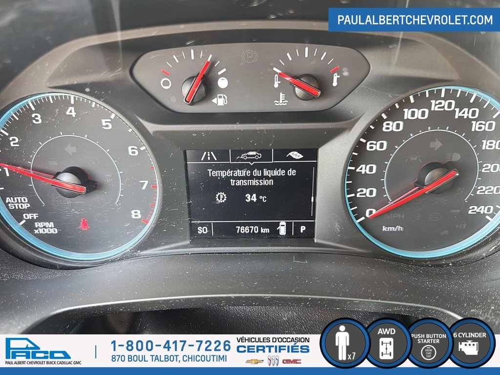 2023 Chevrolet Traverse AWD AWD 4DR LS W/1LS in Chicoutimi, Quebec - 12 - w1024h768px