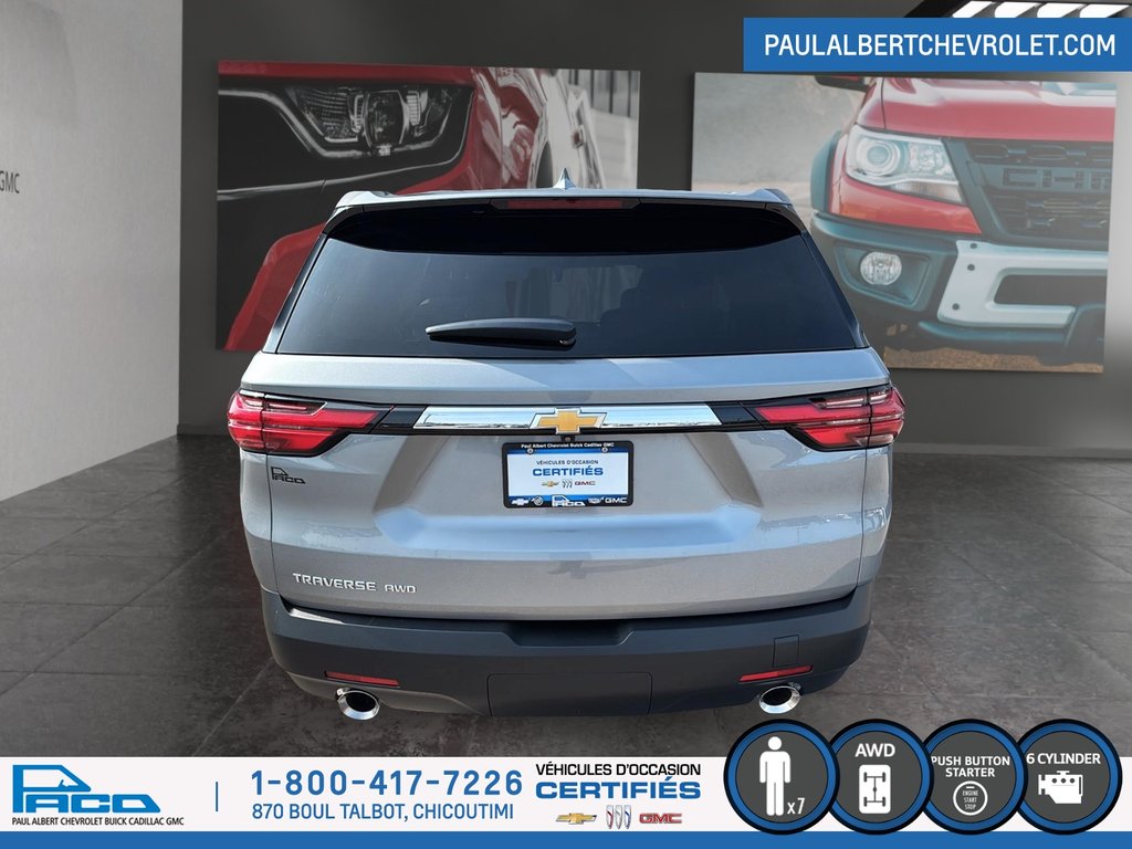 2023 Chevrolet Traverse AWD AWD 4DR LS W/1LS in Chicoutimi, Quebec - 3 - w1024h768px