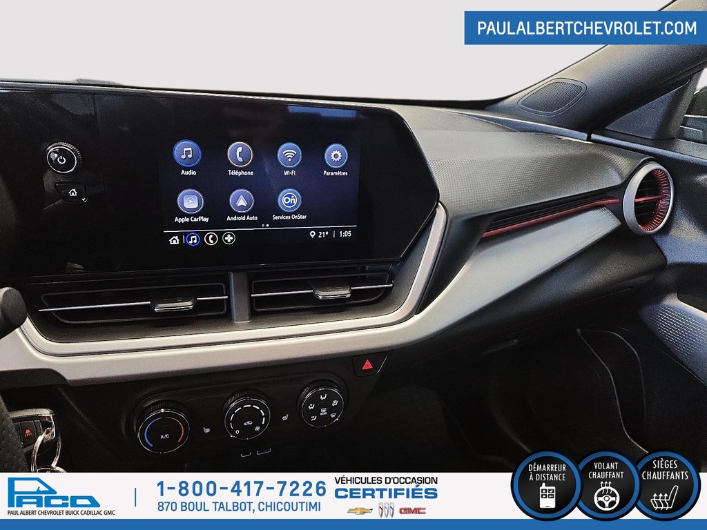2024 Chevrolet Trax FWD 1RS 4DR FWD in Chicoutimi, Quebec - 12 - w1024h768px