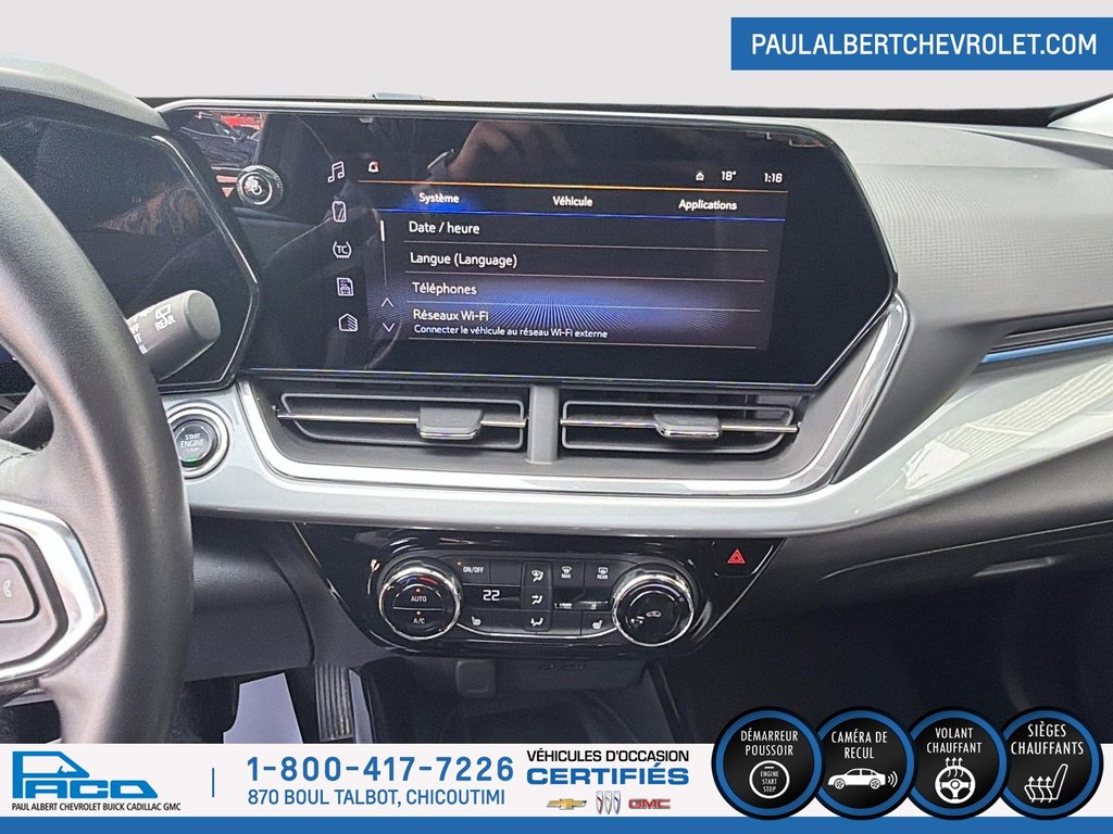 Chevrolet TRAX LT FWD 4DR LT 2024 à Chicoutimi, Québec - 14 - w1024h768px