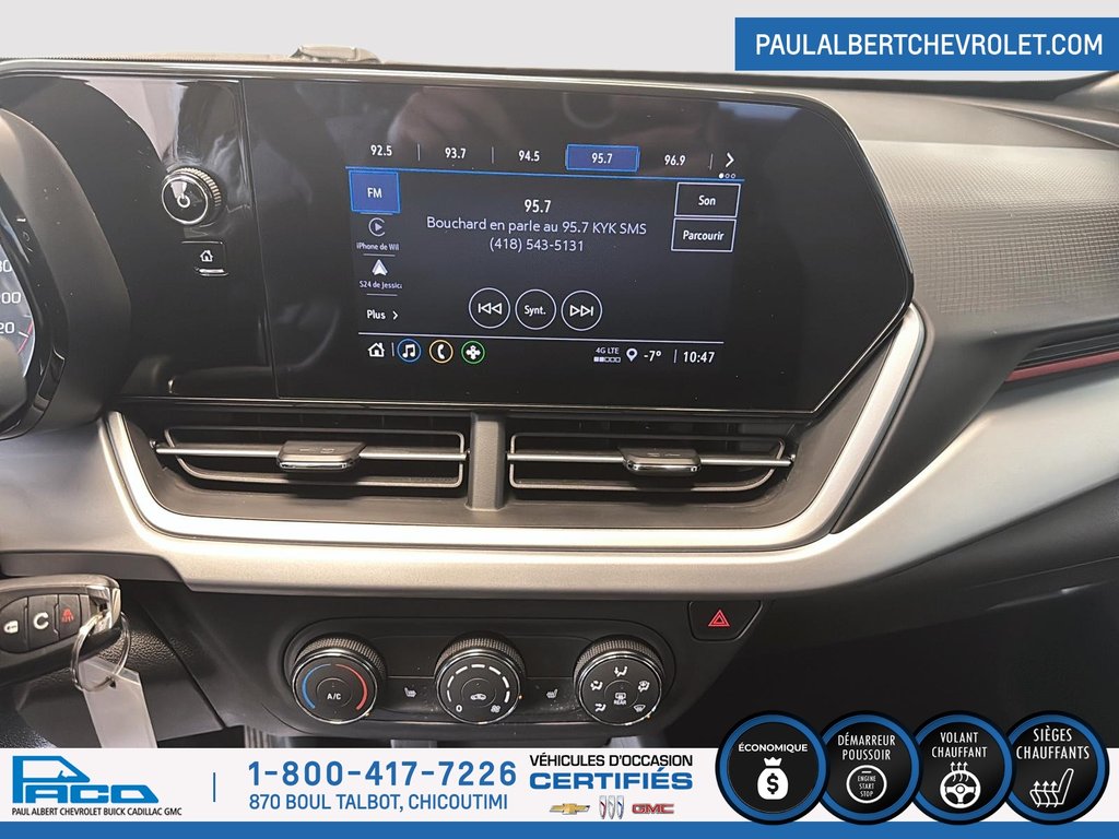 Chevrolet TRAX FWD 4DR FWD 2024 à Chicoutimi, Québec - 14 - w1024h768px