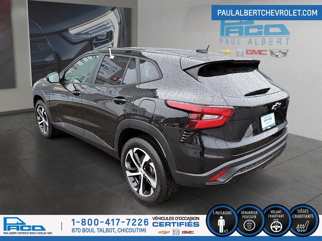 2025 Chevrolet TRAX FWD 4DR 1RS in Chicoutimi, Quebec - 4 - w1024h768px