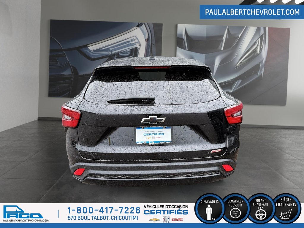 2025 Chevrolet TRAX FWD 4DR 1RS in Chicoutimi, Quebec - 3 - w1024h768px