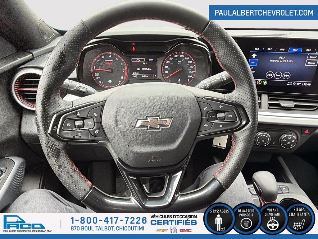 2025 Chevrolet TRAX FWD 4DR 1RS in Chicoutimi, Quebec - 12 - w1024h768px
