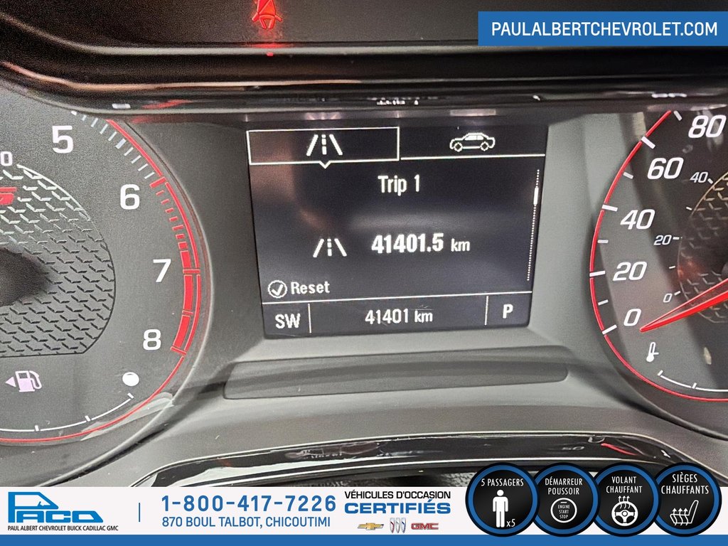 2025 Chevrolet TRAX FWD 4DR 1RS in Chicoutimi, Quebec - 13 - w1024h768px