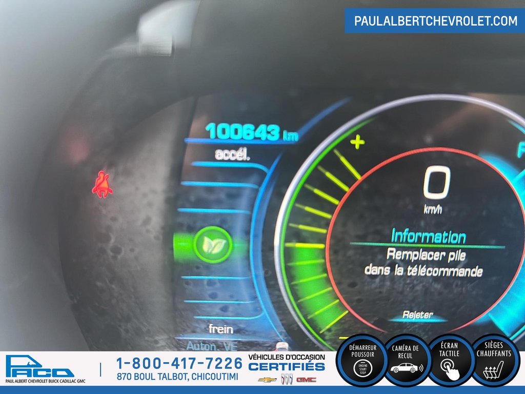 Chevrolet VOLT 5DR HB LT 2018 à Chicoutimi, Québec - 9 - w1024h768px