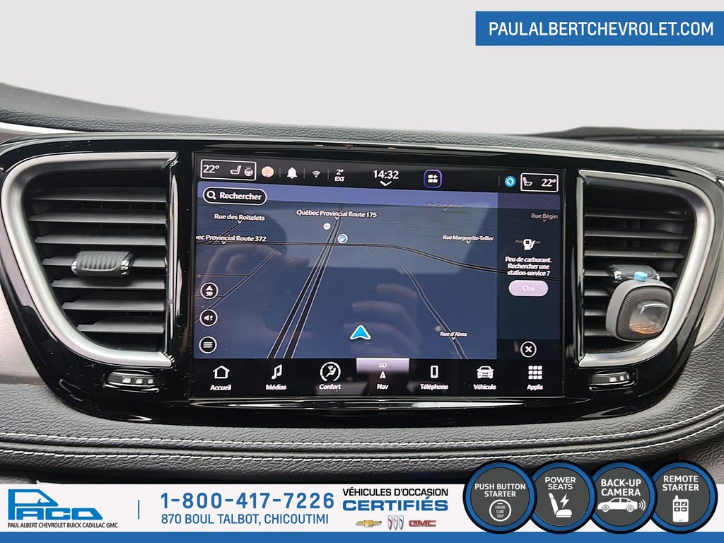 Chrysler PACIFICA LIMITÉE 2022 à Chicoutimi, Québec - 18 - w1024h768px
