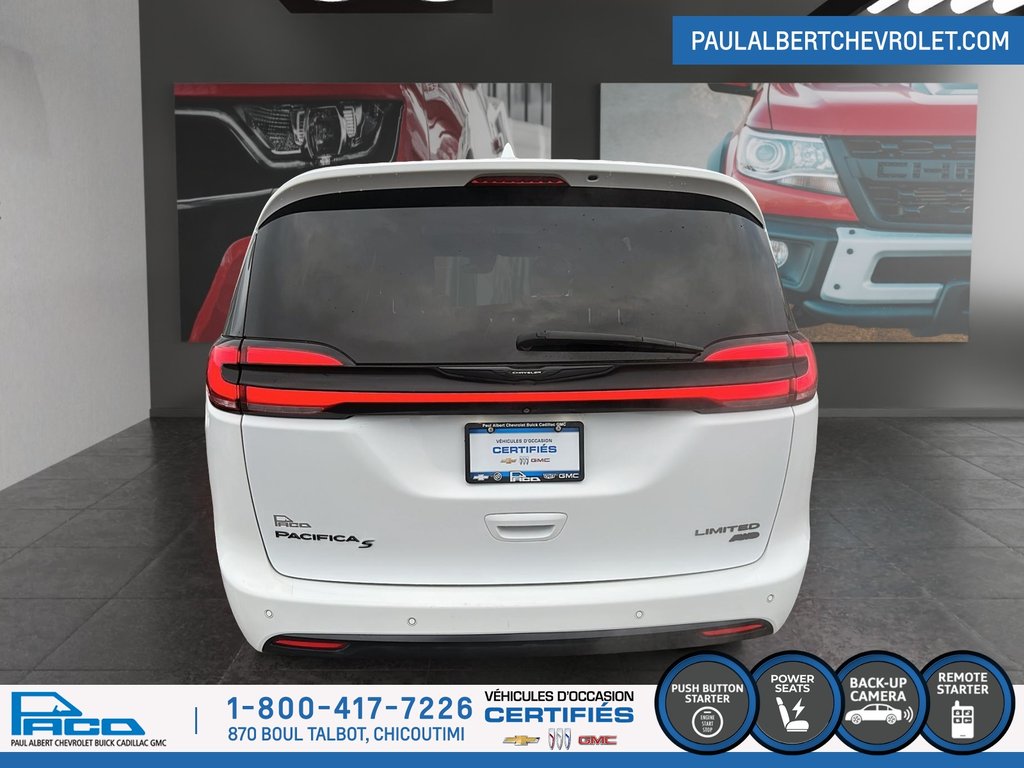 Chrysler PACIFICA LIMITÉE 2022 à Chicoutimi, Québec - 3 - w1024h768px