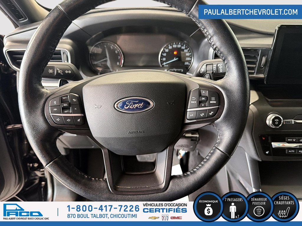 Ford EXPLORER XLT, QUATRE ROUES MOTRICES 2020 à Chicoutimi, Québec - 12 - w1024h768px