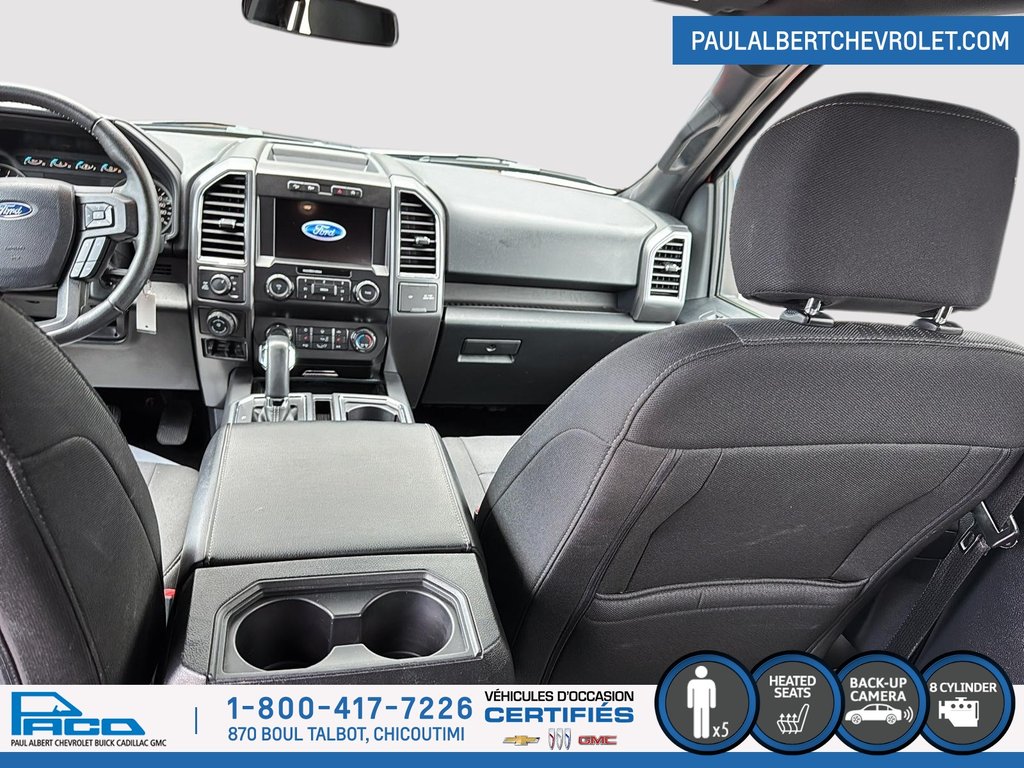 Ford F-150 XLT CABINE SUPER CREW 4RM CAISSE DE 6,5 PI 2020 à Chicoutimi, Québec - 10 - w1024h768px