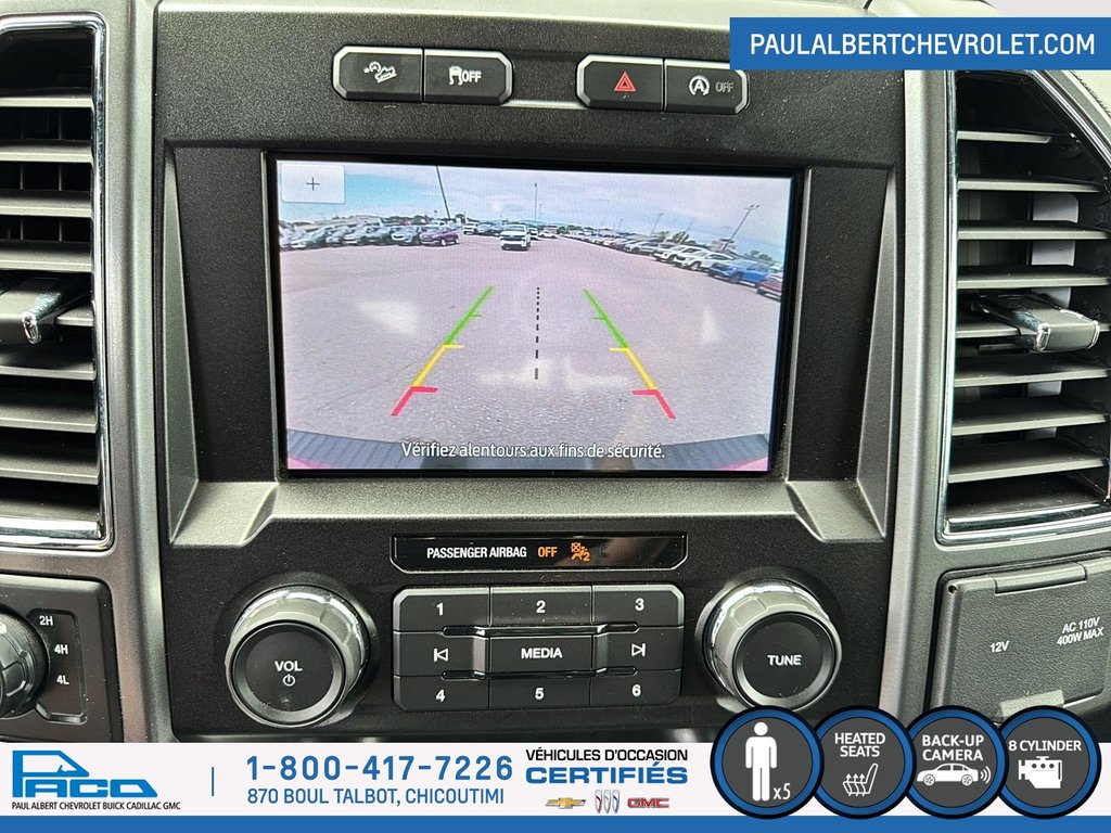 Ford F-150 XLT CABINE SUPER CREW 4RM CAISSE DE 6,5 PI 2020 à Chicoutimi, Québec - 18 - w1024h768px