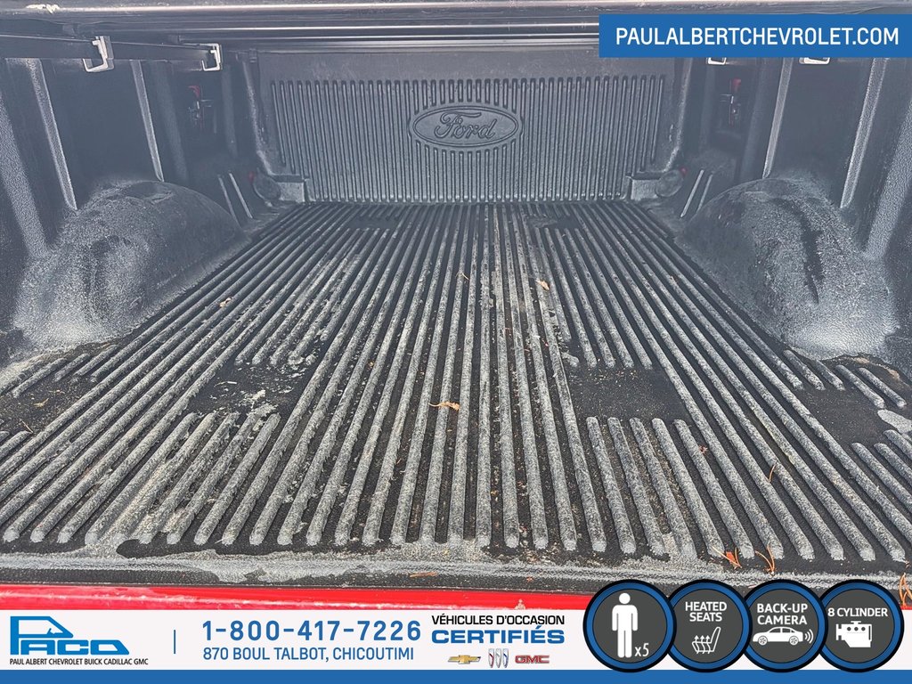 Ford F-150 XLT CABINE SUPER CREW 4RM CAISSE DE 6,5 PI 2020 à Chicoutimi, Québec - 17 - w1024h768px