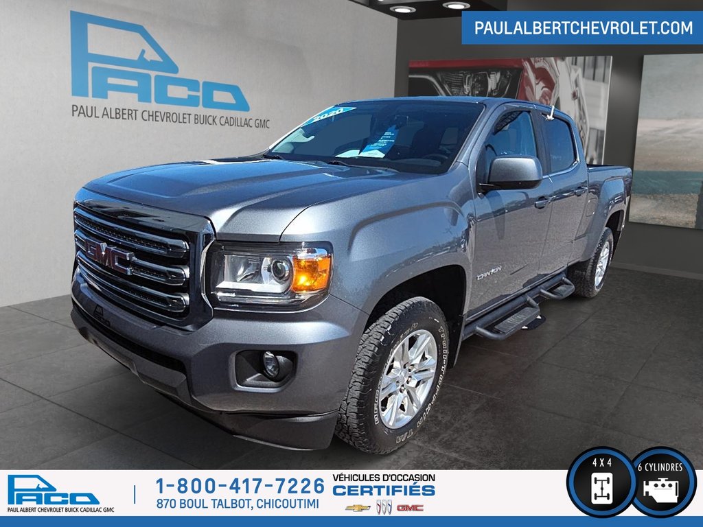 2020 GMC CANYON CREW CAB, LWB 4WD CREW 141 in Chicoutimi, Quebec - 1 - w1024h768px