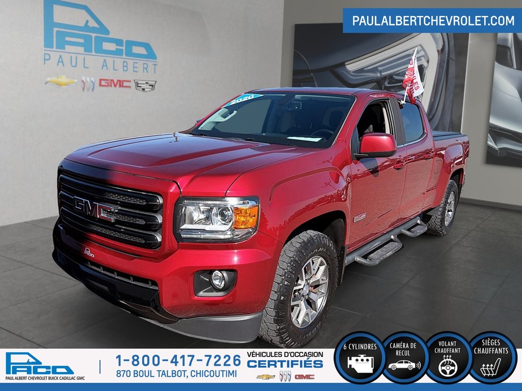 GMC CANYON 4WD CREW CAB 141 AL 2020 à Chicoutimi, Québec - 1 - w1024h768px