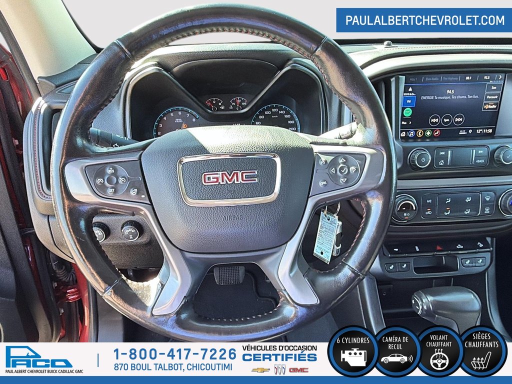 GMC CANYON 4WD CREW CAB 141 AL 2020 à Chicoutimi, Québec - 12 - w1024h768px