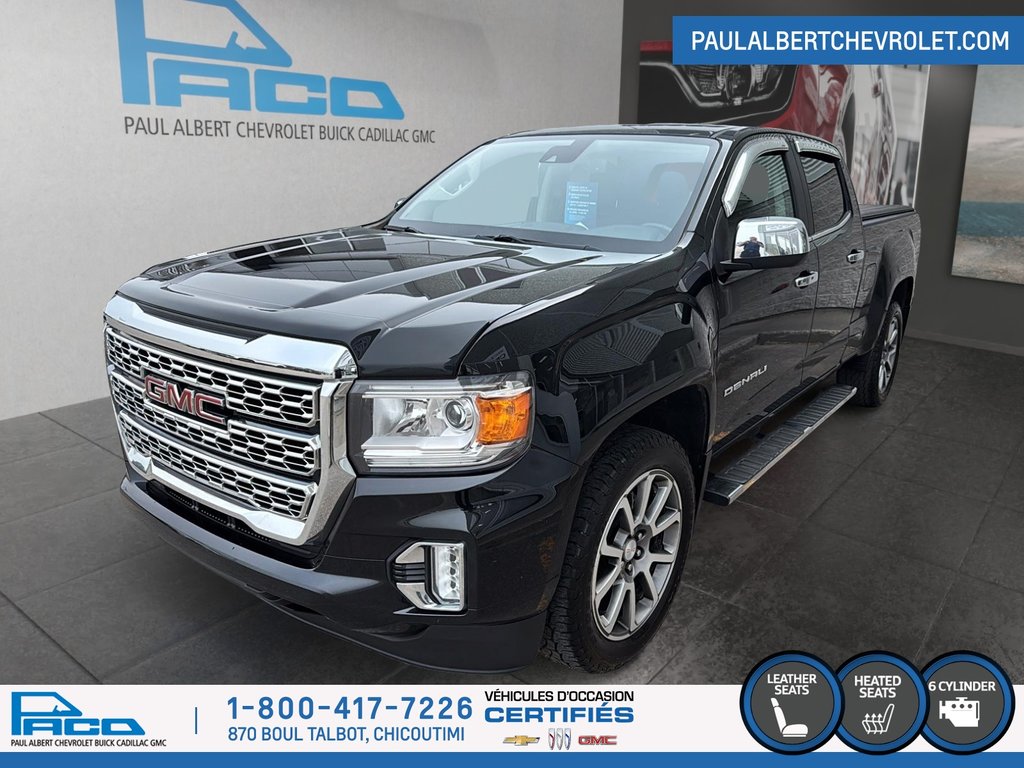 2022 GMC Canyon 4WD CREW CAB 128 DENALI in Chicoutimi, Quebec - 1 - w1024h768px
