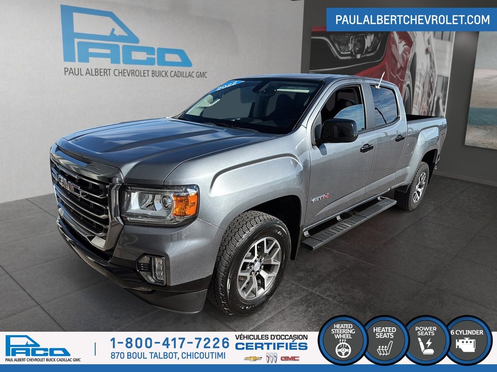 GMC Canyon 4WD CREW CAB 128 AT4 W/CLOTH 2022 à Chicoutimi, Québec - 1 - w1024h768px