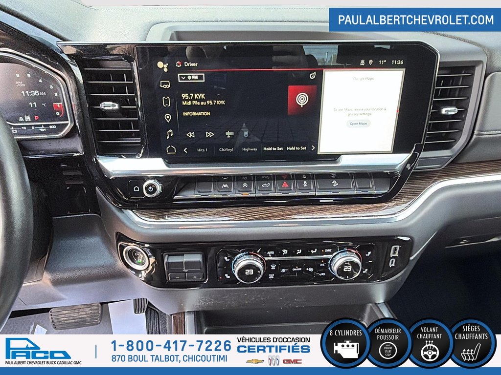 2023 GMC SIERRA 1500 4WD CREW 4WD CREW CAB 157 EL in Chicoutimi, Quebec - 14 - w1024h768px