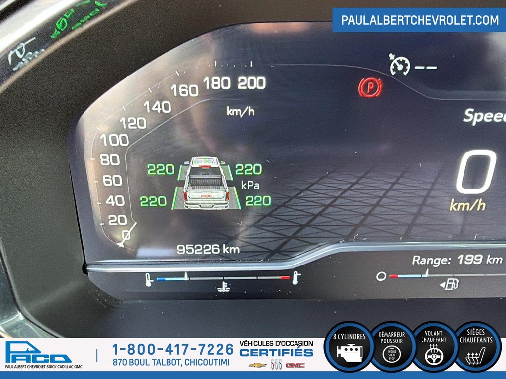 2023 GMC SIERRA 1500 4WD CREW 4WD CREW CAB 157 EL in Chicoutimi, Quebec - 13 - w1024h768px