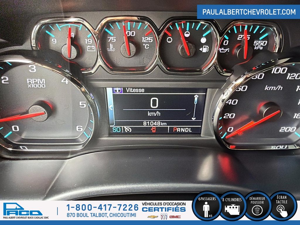 GMC SIERRA 1500 4WD CREW CAB 143.5 2018 à Chicoutimi, Québec - 13 - w1024h768px
