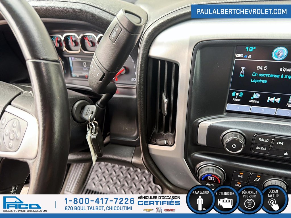 GMC SIERRA 1500 4WD CREW CAB 143.5 2018 à Chicoutimi, Québec - 15 - w1024h768px