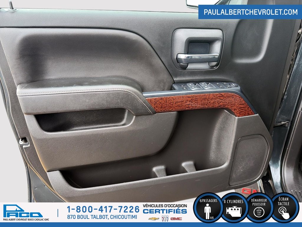 GMC SIERRA 1500 4WD CREW CAB 143.5 2018 à Chicoutimi, Québec - 11 - w1024h768px