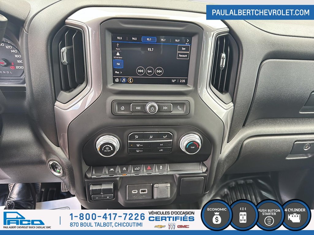 2023 GMC SIERRA 1500 4WD CREW CAB 147 PRO in Chicoutimi, Quebec - 13 - w1024h768px