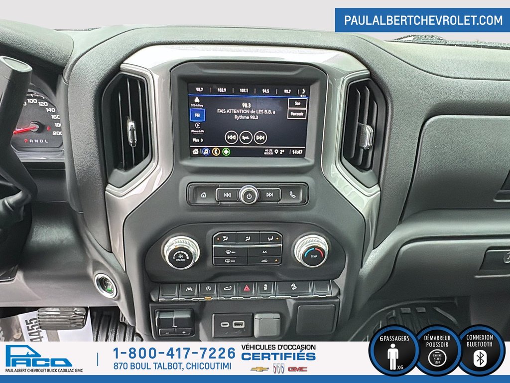 2024 GMC SIERRA 1500 4WD CREW CAB 147 PRO in Chicoutimi, Quebec - 13 - w1024h768px
