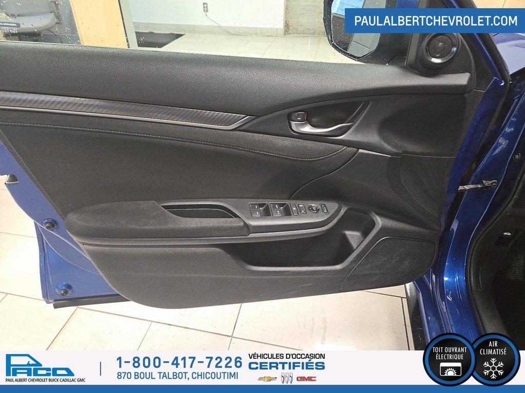 Civic Hatchback SPORT CVT W/HONDA SE 2018 à Chicoutimi, Québec - 9 - w1024h768px