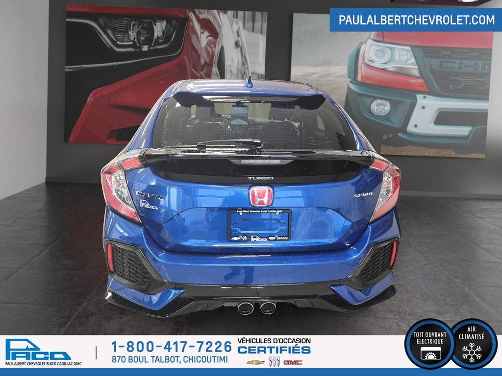 Civic Hatchback SPORT CVT W/HONDA SE 2018 à Chicoutimi, Québec - 3 - w1024h768px